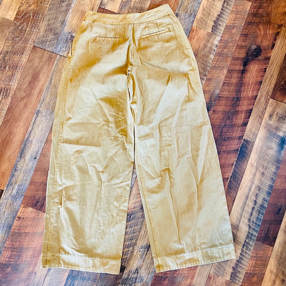 FREE PEOPLE Liberty Pleated High Waist Wide Leg - Picture 6 of 7